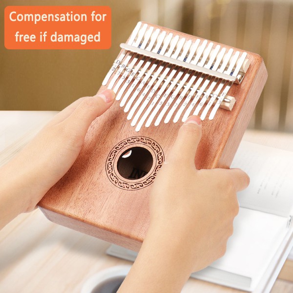 Đàn Kalimba 17 phím bằng gỗ phong cách châu Phi độc đáo