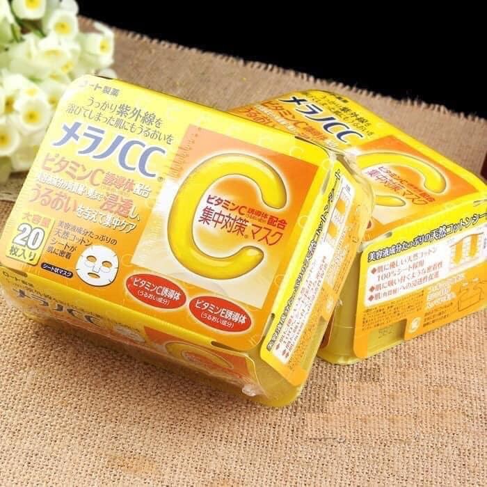 MẶT NẠ CC MELANO 20 miếng