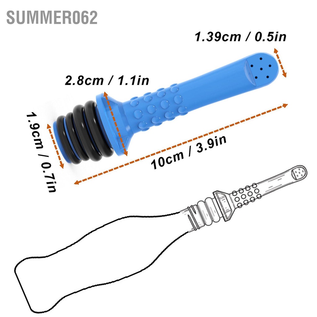 Summer062 2 cái Ống Bidet cầm tay Máy phun nước Chăm sóc vệ sinh Chậu rửa cho Du lịch nhà Rửa
