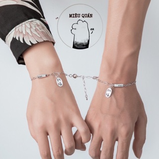 Vòng tay nam châm tình nhân bản mới