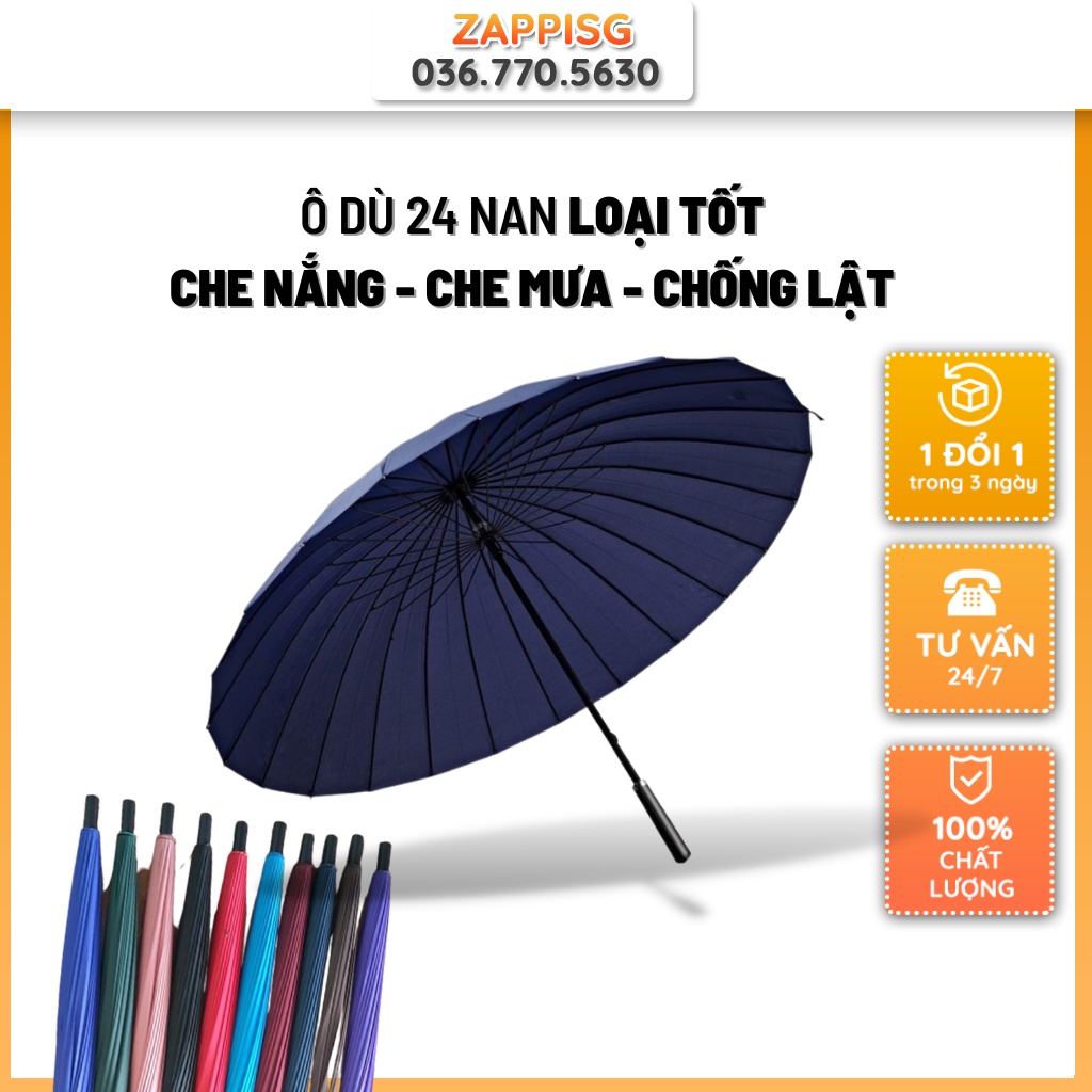 Ô dù chống mưa nắng tia tử ngoại, Dù Cầm Tay Thai, Địa Chỉ Bán Ô Dù - Mua Ngay Ô Dù Che Nắng Mưa Siêu To 24 Nan Kép