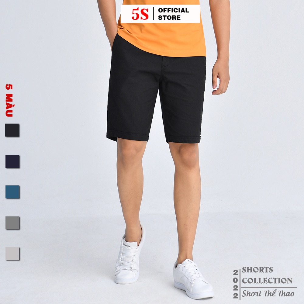 Quần Short Nam KaKi 5S ( 6 màu), Chất Liệu Cotton Co Giãn, Bền Màu, Thiết Kế Trẻ Trung (QSK21004-01)