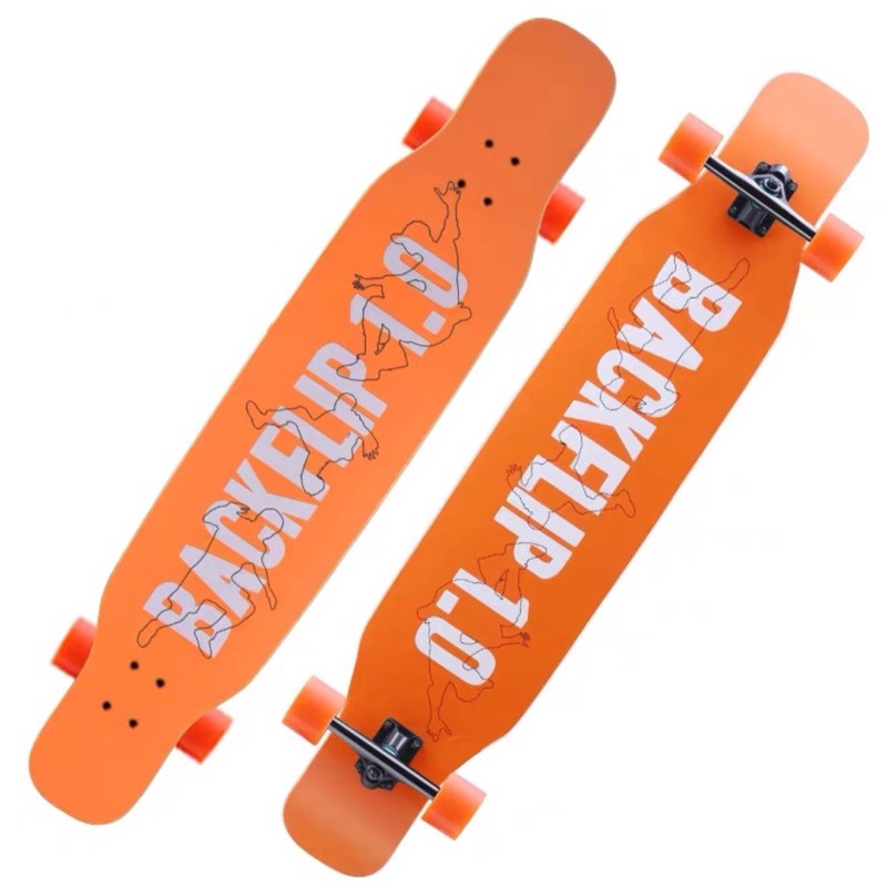 Ván trượt Longboard 120cm gỗ ép 8 lớp có video