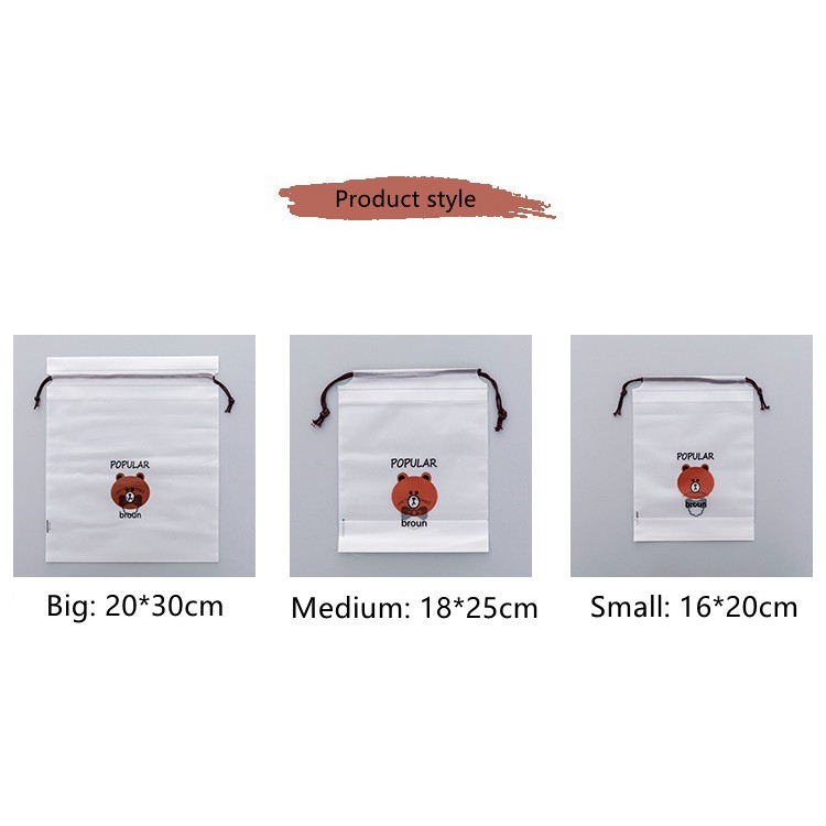 Túi Đựng Mỹ Phẩm Dây Rút Chống Thấm Nước B695