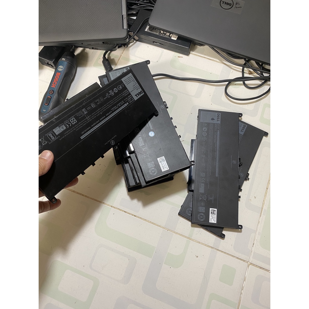 Pin Laptop Dell Latitude E7270, E7470 Loại 55Wh Zin tháo máy