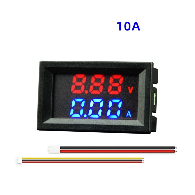 Vôn Kế Kỹ Thuật Số 10A / 50A / 100A Có Đèn LED Chất Lượng Cao