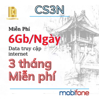 Sim 4g mobifone ❤️CS3N-CS6N❤️ sim mobifone 4g vào mạng 3-6 tháng miễn phí tốc độ cao - SIMCUONGHA