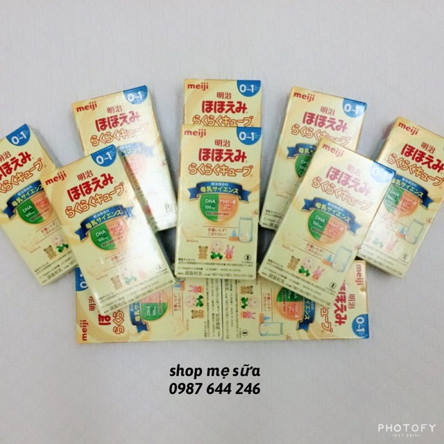 sữa Meiji thanh Nội địa Nhật Bản 27g