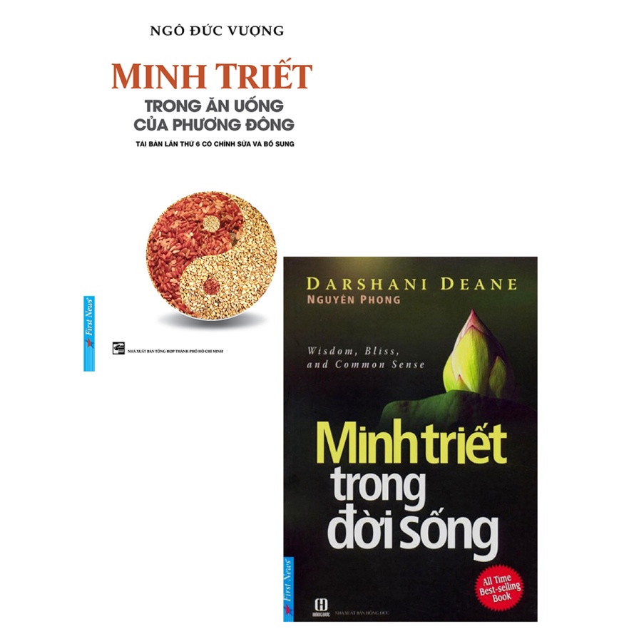 Sách - Combo Minh Triết Trong Đời Sống + Minh Triết Trong Ăn Uống Của Phương Đông (Bộ 2 Cuốn)