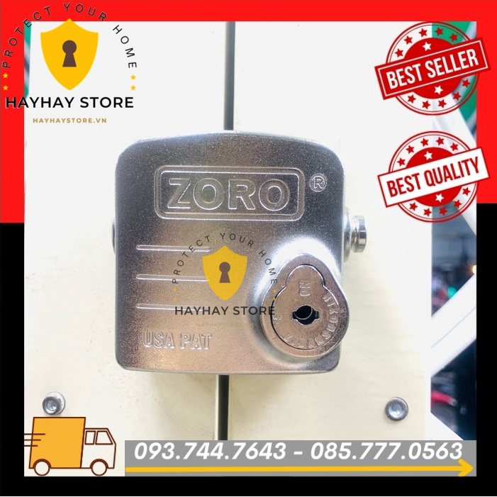 Khóa Chụp Pat Cửa Zoro Chống Đập Chống Cắt Tuyệt Đối