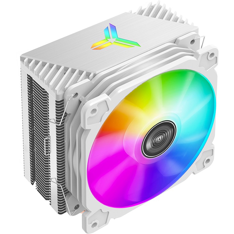 Quạt tản nhiệt cpu Jonsbo CR-1000 màu trắng - CR-1000 WHITE ( Hỗ trợ AMD và Intel)