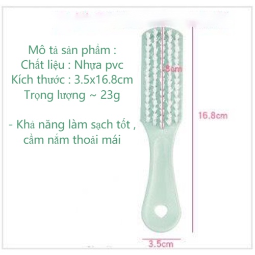 Bàn chải chà vệ sinh giày dép - Bàn chải chà chân
