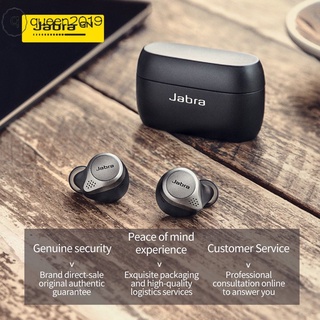 Tai Nghe Bluetooth True Wireless Cảm Ứng Chống Nước JABRA Elite 75T Wireless Charging Sạc Không Dây