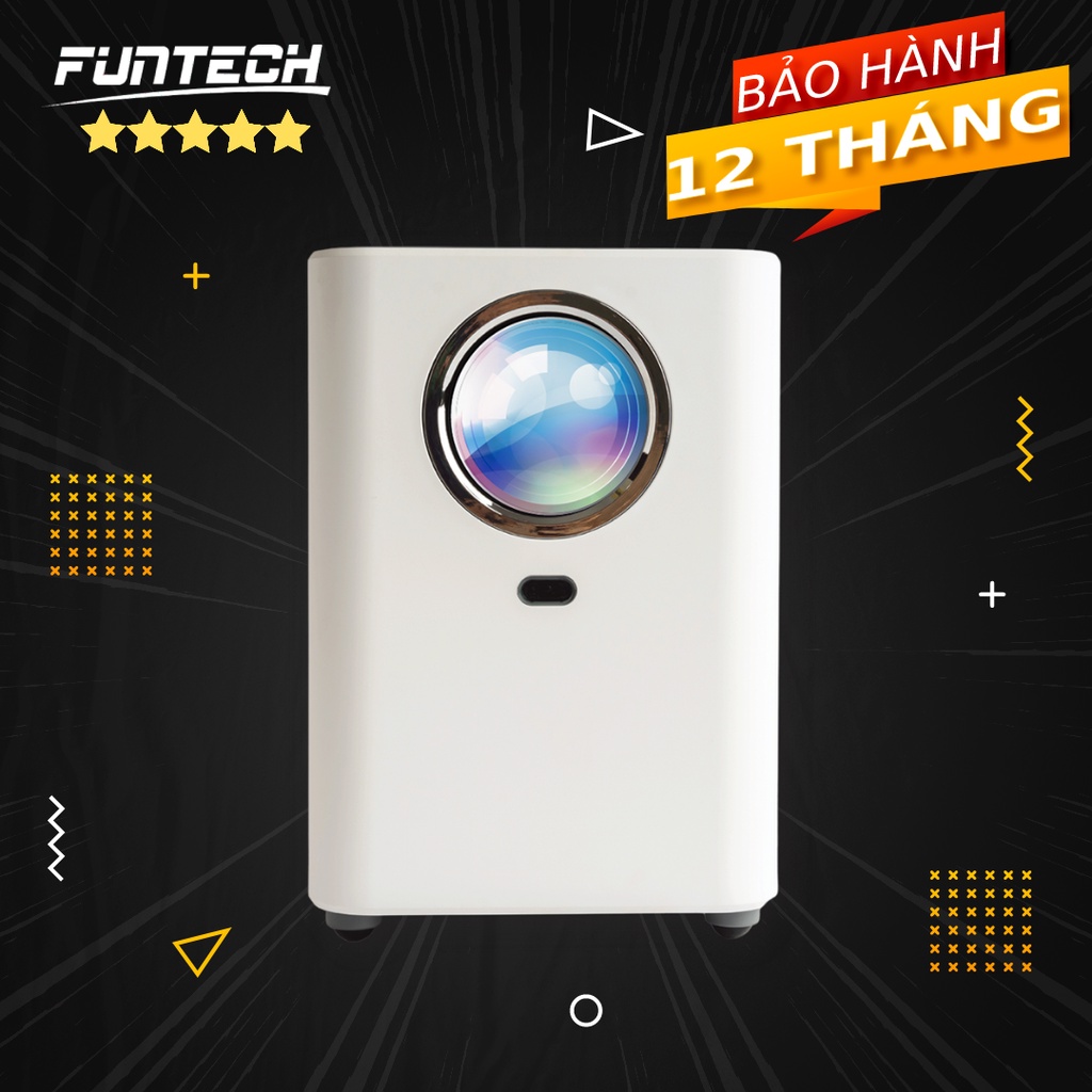 Máy Chiếu Mini 4k Beecube Xtreme Full HD 1080p HĐH Android 9.0 Kết Nối Điện Thoại - Tích Hợp Wifi, Bluetooth, Loa Stereo