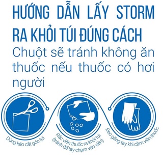 Hộp thuốc diệt chuột Storm (hộp 5 gói x 20 viên)