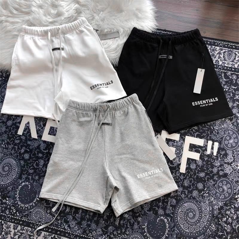 Quần Short Essentials unisex Halious thể thao, quần đùi basic nam nữ phong cách đường phố Hàn Quốc Ulzzang