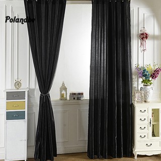 ●Po Solid Window Door Room Panel Shade Curtain Drape Blind Valance Home Decor Rèm che