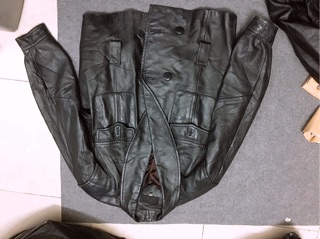 Combo 2 áo da thật 2hand