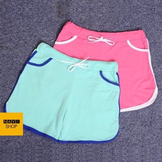 Quần đùi thun cotton nữ quần tập thể dục có size lớn