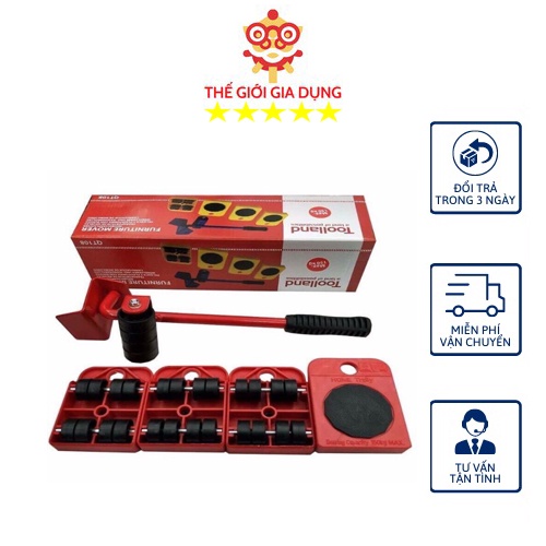 🛑 Loại 1🛑 Bộ bánh xe nâng - Di chuyển đồ đạc bàn - ghế - tủ