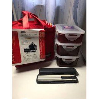 Bộ hộp nhựa Lock&Lock HPL814DBR