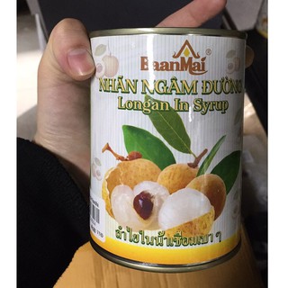 Nhãn Ngâm Đường Baan Mai 560gr - Longann in Syrup
