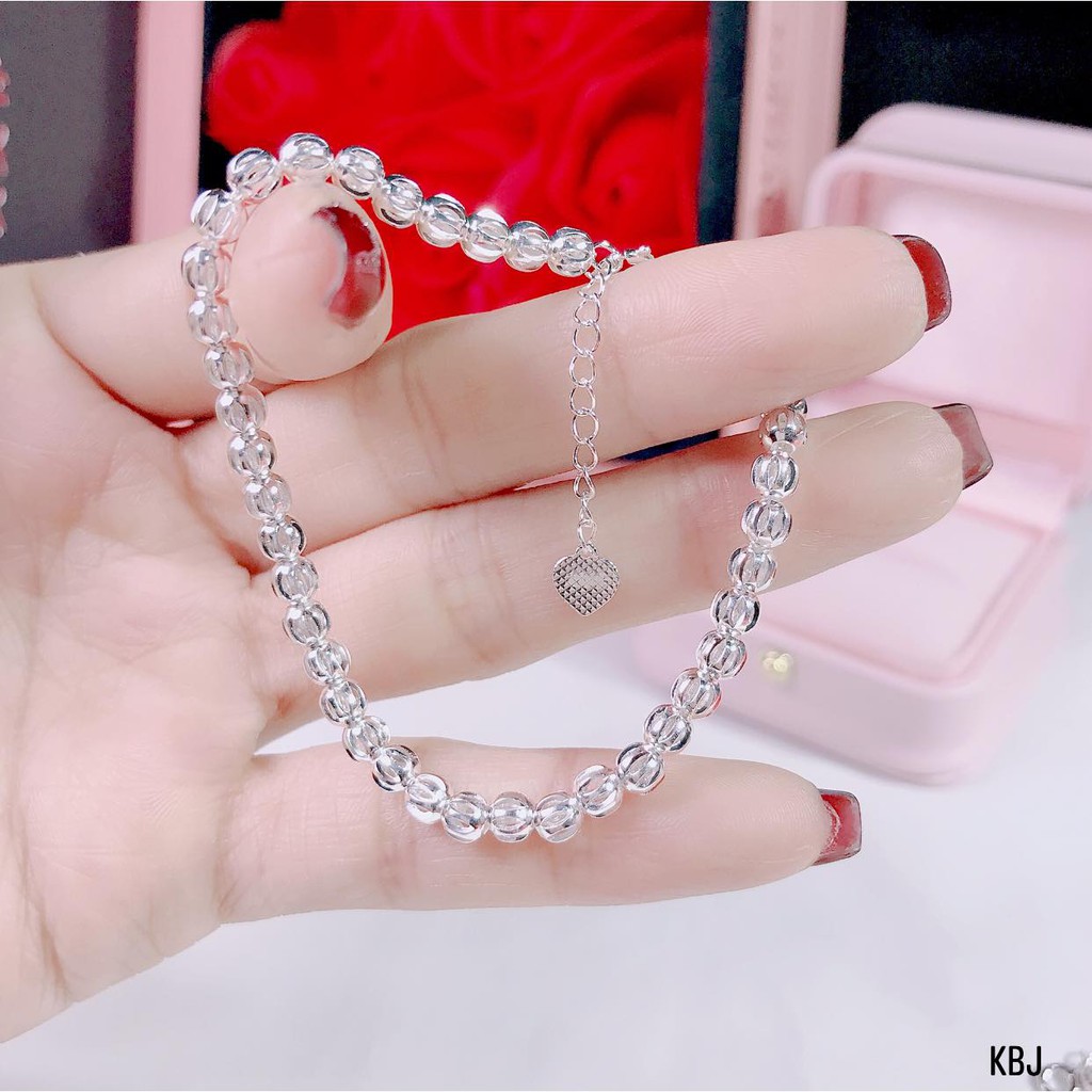 LẮC TAY BI BẠC CHO NỮ