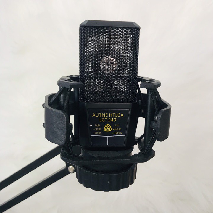 CTY MT Combo Mic Thu Âm LGT240 + Sound Card KS108 + full phụ kiện livestream karaoke thu âm xịn sò bh 12th(BH 12T)