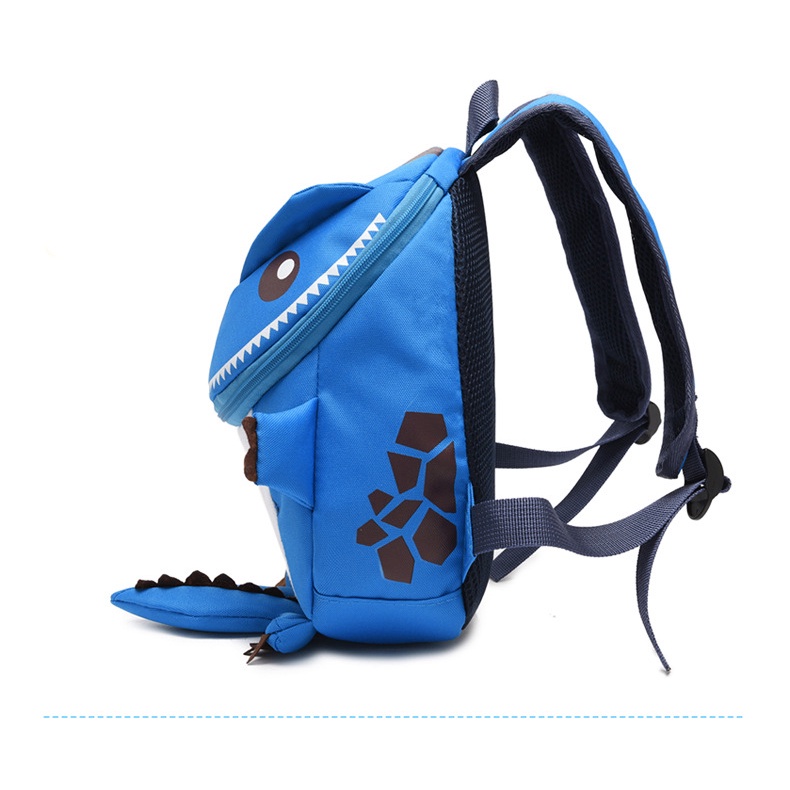 ) - Balo mầm non hình khủng long cho bé - MHS9586