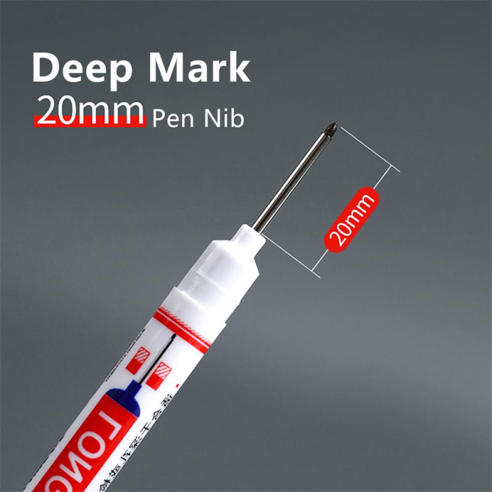 Bút Đánh Dấu Lỗ Sâu Cán Dài 20mm Màu Đỏ / Đen / Xanh Dương / Xanh Lá V2Z2 Đa Năng