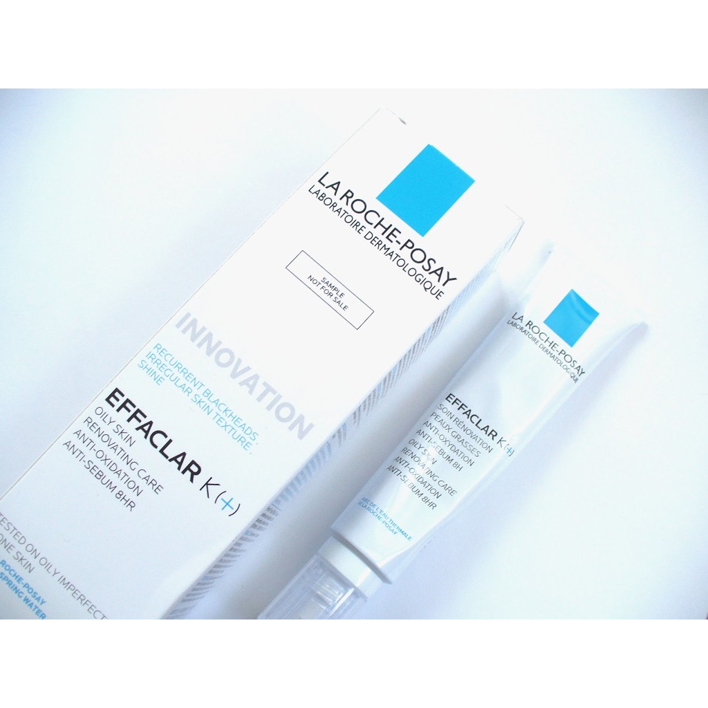 Kem hỗ trợ giảm mụn Đầu Đen Thu Nhỏ Chân Lông La Roche-Posay Effaclar K+ 40ml