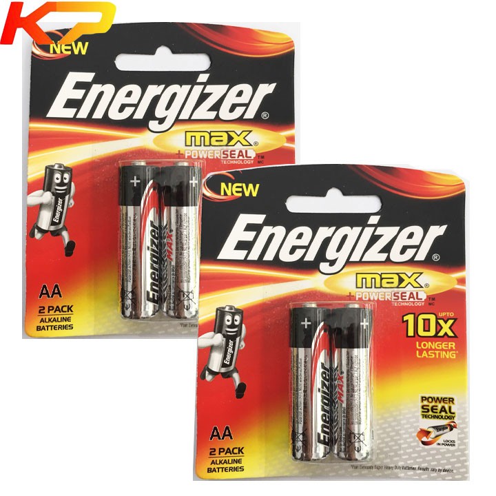 Pin AA Energizer alkaline E91 ( vỉ 2 viên )