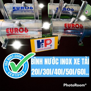 [ XE TẢI] BÌNH NƯỚC xe tải, bình RỬA TAY INOX 40 LÍT DÀNH CHO XE TẢI - HÀNG GIA CÔNG CHUẨN XỊN(PHỤ KIỆN X