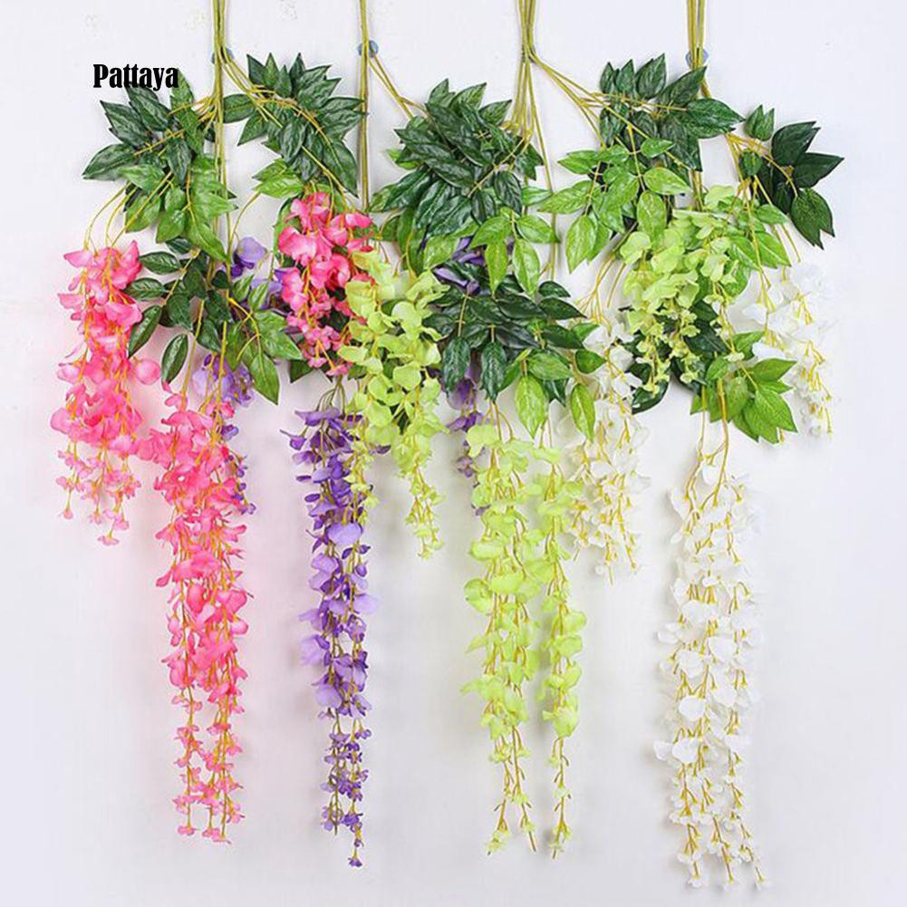 Vòng Hoa Wisteria Nhân Tạo Dùng Cho Trang Trí Tiệc Cưới