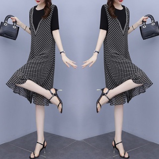 Đầm Chiffon Plus Size Đính Đá Thời Trang Dành Cho Nữ