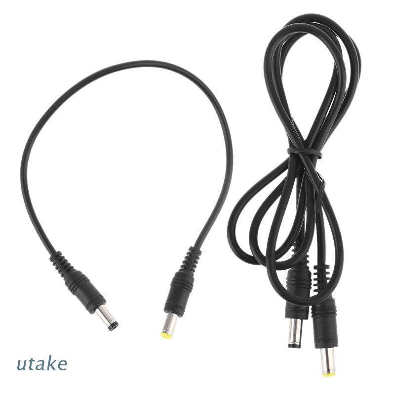 Dây Cáp Utake Dc Chuyển Đổi 5.5x2.1mm Sang 5.5x2.5mm Cho Đèn Led Cctv Camera Laptop
