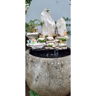 hòn non bộ có thác nước