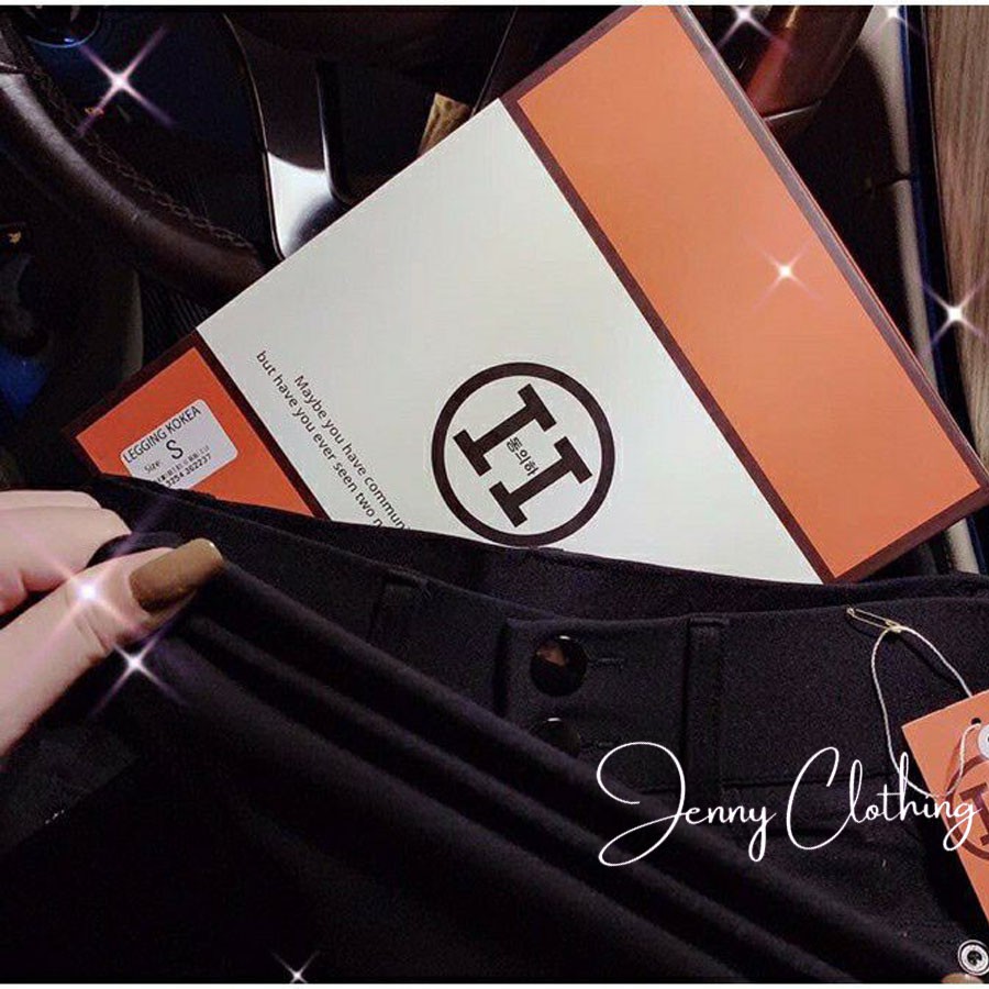 Quần legging nữ dài cạp cao gen bụng nâng mông có túi thêu chữ chất Umi Hàn Cao Cấp co dãn 4 chiều màu đen khoá kéo giữa | BigBuy360 - bigbuy360.vn