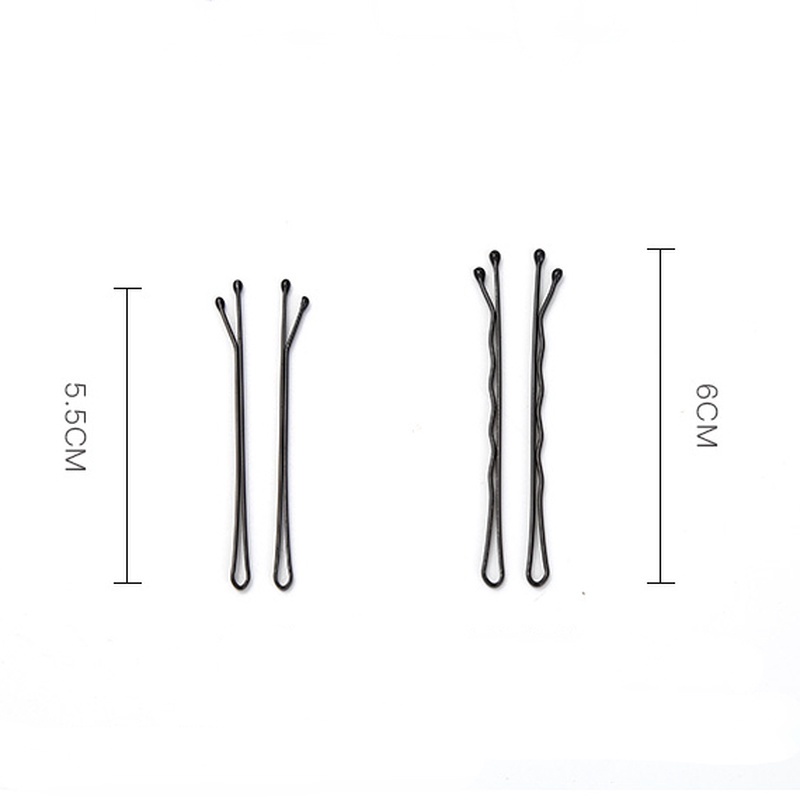 Set 150 Kẹp Tóc Màu Đen Đơn Giản Thời Trang Hàn Quốc Cho Nữ