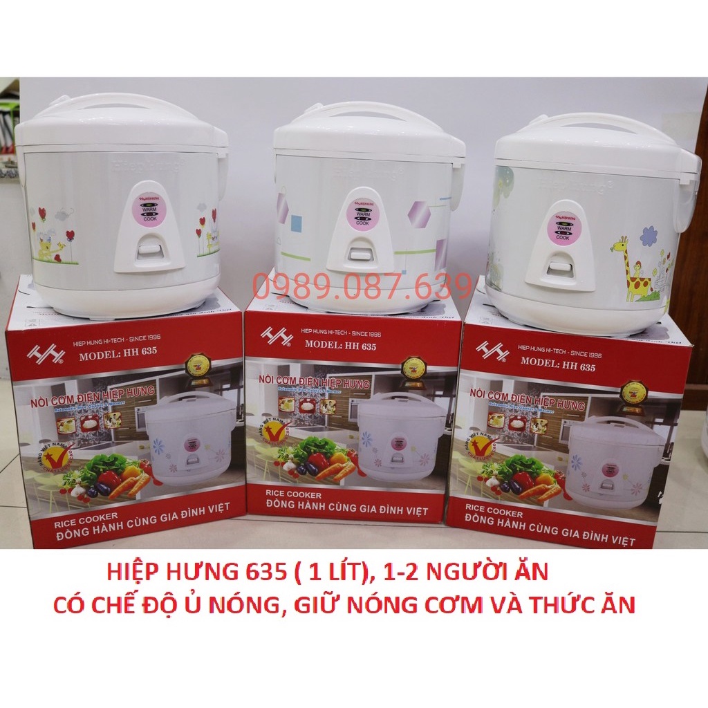 Nồi Cơm Điện Hiệp Hưng Việt Nam Chất Lượng Cao, Bảo Hành Chính Hãng 12 Tháng