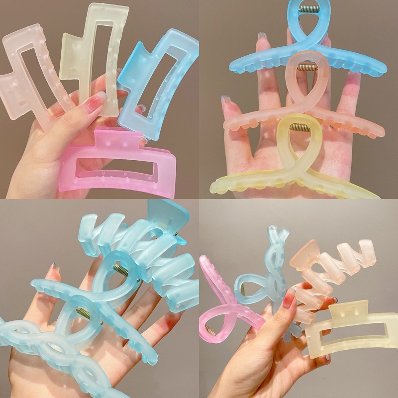 Kẹp Tóc Nữ Màu Sắc Thời Trang Đơn Giản