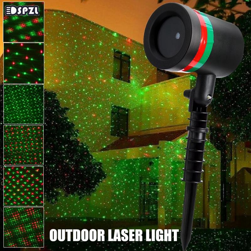 Đèn Chiếu Laser 3d Tạo Hiệu Ứng Bầu Trời Sao Giáng Sinh Chống Nước