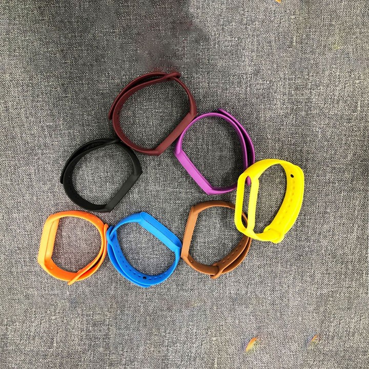 Dây cao su thay thế cho Vòng đeo tay Xiaomi Mi Band 5, không phù hợp Miband 3, Mi band 4