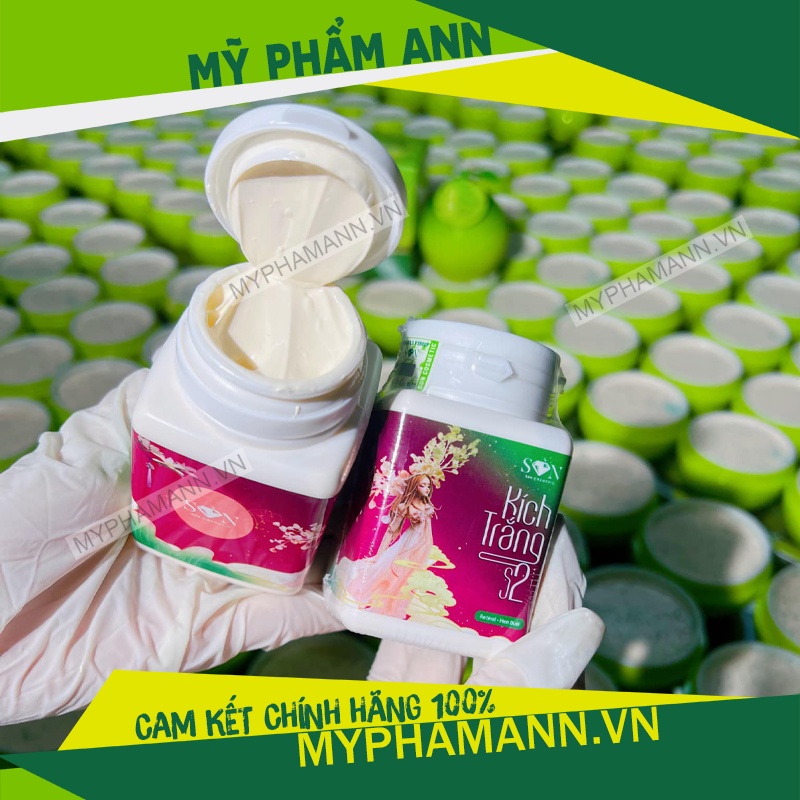 Kem Kích Trắng S2 SON Nguyễn Tiên Chính Hãng - Kích Trắng Men Bưởi Mix Kem Body