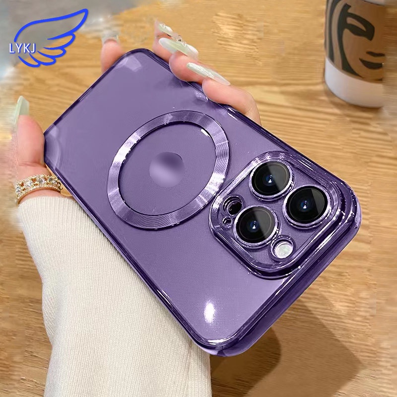 Ốp Điện Thoại TPU Trong Suốt Mạ Điện Chống Nước Chống Trầy Xước Cho iPhone 14 13 pro 12 pro max 11 14 plus