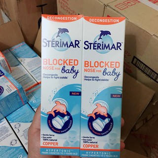 Xịt mũi Sterimar kháng viêm Pháp