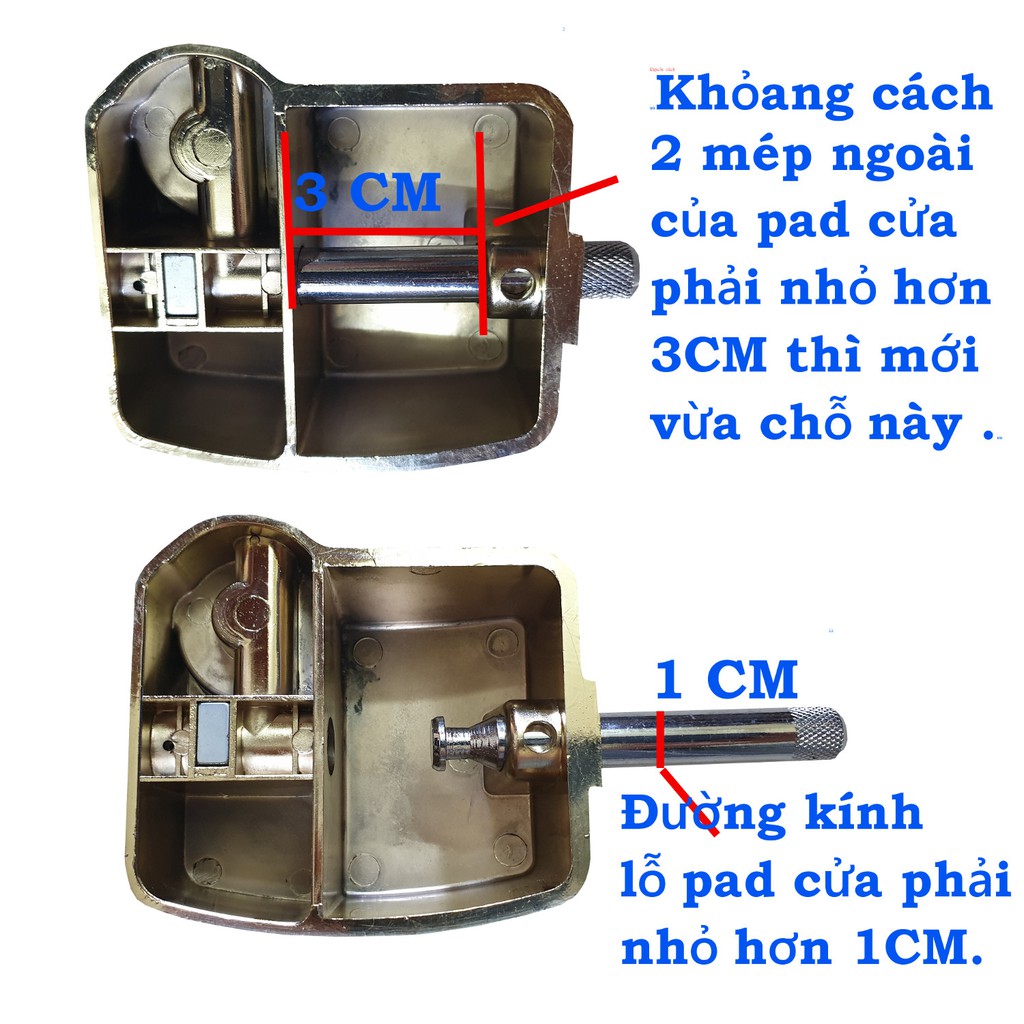 Ổ khóa chụp chống cắt toàn diện pad cửa và gọng khóa GOOD D5-70