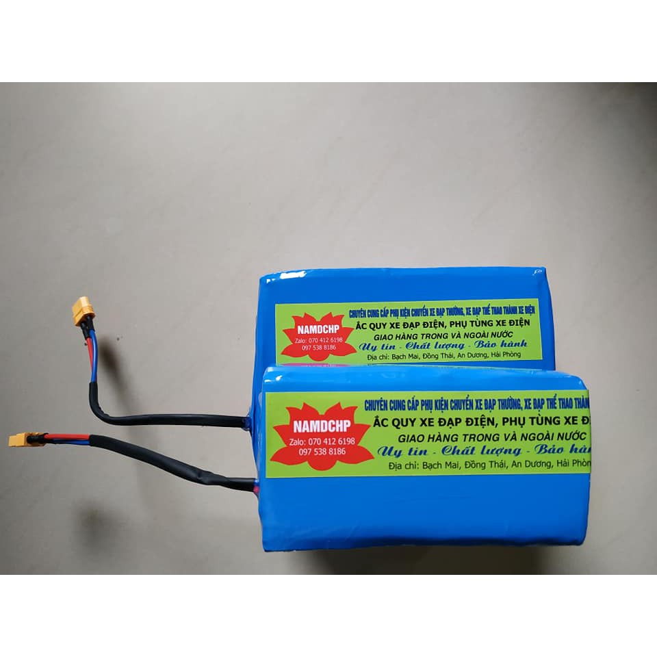 Siêu NGON Khối pin lithium ion 24v12ah , chuyên dùng cho xe đạp điện, xe điện 24v các loại NAMHP