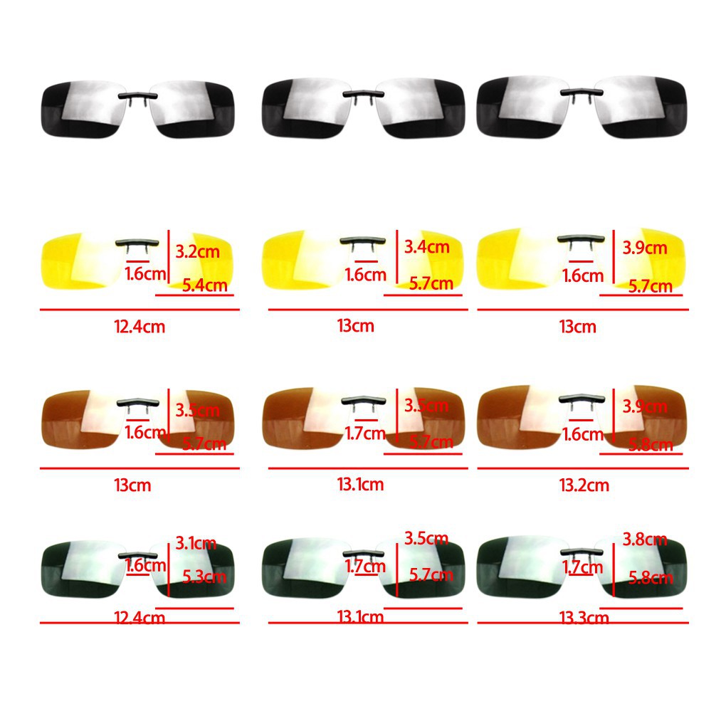 Kẹp kính mát lái xe tiện dụng cho nam nữ