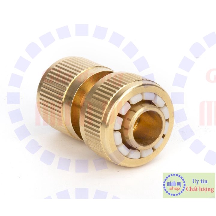 Khớp đồng nối ống mềm đk ngoài fi 20mm đk trong fi 16 ra nối nhanh CÁI 16